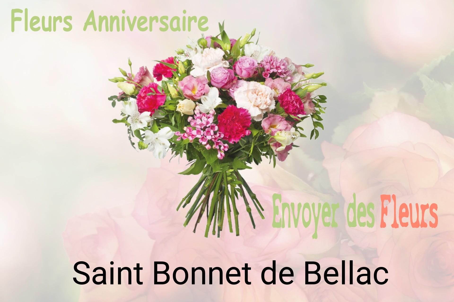 Bouquet de fleurs d’anniversaire livré à Saint-Bonnet-de-Bellac