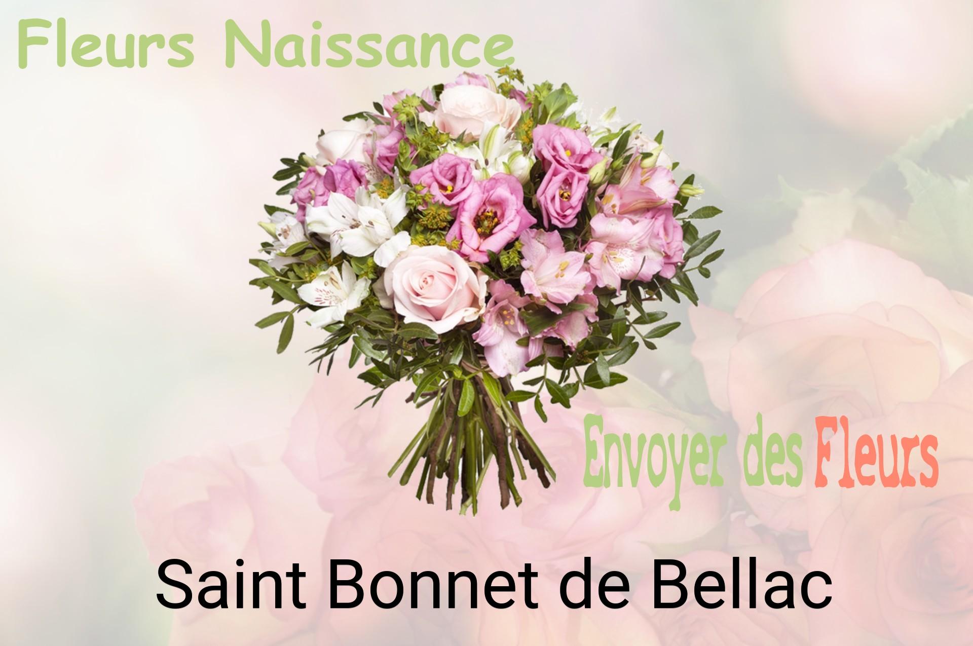 Bouquet de fleurs de naissance livré à Saint-Bonnet-de-Bellac